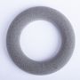 ®mosy Flower foam wreath RUJA for artificial flowers, grey, Ø6"/15cm