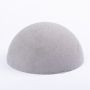 ®mosy Flower foam half ball YERAY for artificial flowers, grey, 3.1"/8cm, Ø6"/15cm