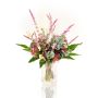 Decorative autumn bouquet KEONA, violet-pink, 20"/50cm, Ø16"/40cm