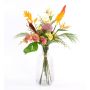 Decorative bouquet paradise OHANA, orchid, heliconia, multicoloured, 33"/85cm, Ø20"/50cm