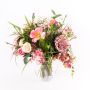 Decorative summer bouquet SANDARA, pink-green, 20"/50cm, Ø20"/50cm