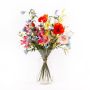 Decorative field flower bouquet CINDANA, colourful, 28"/70cm, Ø18"/45cm