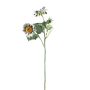 Fake branch of sunflower HAITALA, Eco Collection, grey-blue, 26"/65cm, Ø3.5"-4"/9-10cm