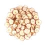 Decorative dried fruit apple slices GERHILD, red, Ø1.6"-2.4"/4-6cm, 200g