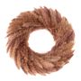 Dried grass Pampas grass wreath RUMENADA, beige-brown, Ø14"/35cm