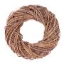 Dried wreath Wicker JOZIAH, natural, Ø14"/35cm