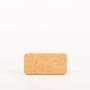 Rectangular agglomerated cork coaster MANARA, natural, 8"x4"x0.6"/20x10x1,5cm