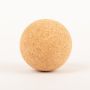 Cork ball MEDORA made of agglomerated cork, natural, Ø2.6"/6,5cm