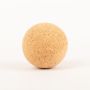 Cork ball MEDORA made of agglomerated cork, natural, Ø2"/5cm