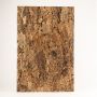 Natural cork board RATANA on agglomerated cork support, dark brown, 3ftx24"/90x60cm, thickness 0.8"/2cm