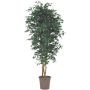 False Japanese maple tree KESCHA, natural stems, green, 5ft/150cm - Made in Italy