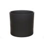 Flowerpot ALFIRK, ceramics, sand structure, anthracite, 13"/33,5cm, Ø14"/36cm