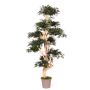 Artificial Japanese maple tree SLAWIK, real stem, green, 5ft/150cm - Made in Italy