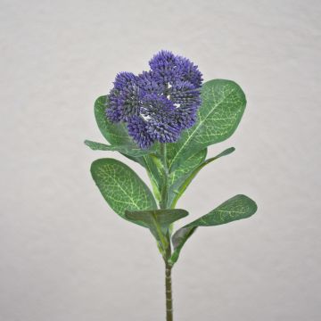 Plastic sedum telephium flower EILIDH, purple, 12"/30cm Plastic sedum telephium flower EILIDH, purple, 12"/30cm
