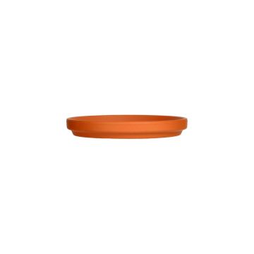 Plant pot saucer ARVION of terracotta, round, 1.2"/3cm, Ø9"/21.9cm Plant pot saucer ARVION of terracotta, round, 1.2"/3cm, Ø9"/21.9cm