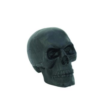 Halloween skull decoration OTTIE, black, 20x15cm