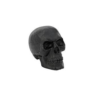 Halloween skull decoration OTTIE, black, 8"x5.9"/20x15cm Halloween skull decoration OTTIE, black, 8"x5.9"/20x15cm