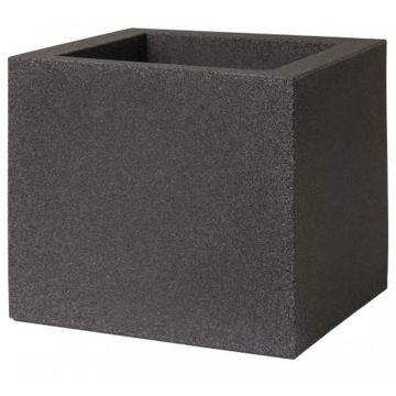 TALVEN plant pot, plastic, black, 50x50x50cm TALVEN plant pot, plastic, black, 50x50x50cm