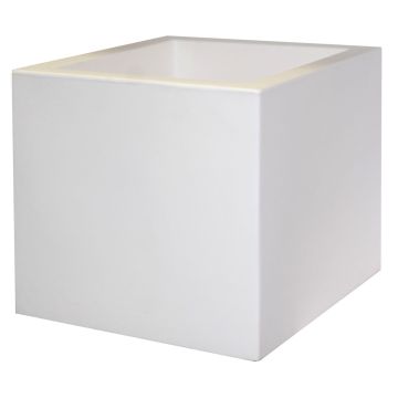 TALVEN plant pot made from plastic, white, 50x50x50cm TALVEN plant pot made from plastic, white, 50x50x50cm
