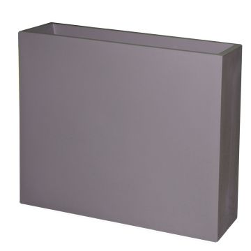ERVOK plastic plant pot, grey, 80x25x70cm