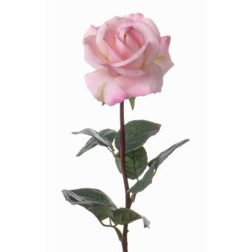 Artificial rose AMELIE, pink, 28"/70cm, Ø 3.1"/8cm Artificial rose AMELIE, pink, 28"/70cm, Ø 3.1"/8cm