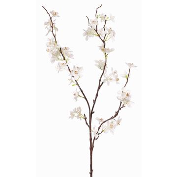 Decorative apple blossom branch LOUISA, flowering, cream-white, 33"/85cm Decorative apple blossom branch LOUISA, flowering, cream-white, 33"/85cm