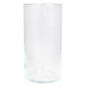 Glass cylinder vase SANYA OCEAN, transparent, 10"/25 cm, Ø 4.9"/12,5 cm