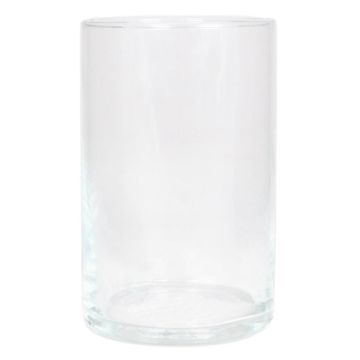 Glass cylinder vase SANYA OCEAN, transparent, 8"/20 cm, Ø 4.5"/11,5 cm