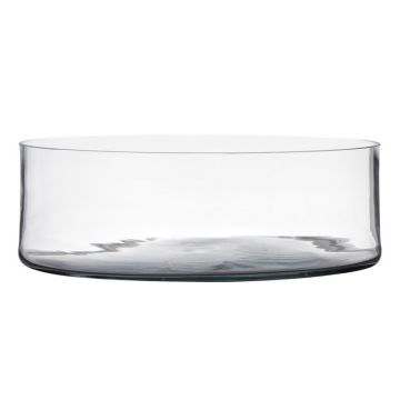 Candle bowl ALEXIA, cylinder/round, clear, 4.3"/11cm, Ø13"/34cm Candle bowl ALEXIA, cylinder/round, clear, 4.3"/11cm, Ø13"/34cm