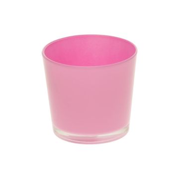 Glass planter ALENA, heather, 4.9"/12.5cm, Ø5.2"/13.3cm Glass planter ALENA, heather, 4.9"/12.5cm, Ø5.2"/13.3cm