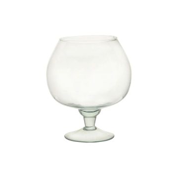 XXL EGBERTINE cognac glass on a stem, recycled, clear, 26 cm, Ø22.5 cm XXL EGBERTINE cognac glass on a stem, recycled, clear, 26 cm, Ø22.5 cm
