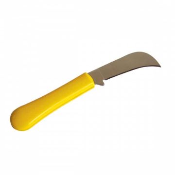 OASIS® folding florist’s knife, curved blade, yellow OASIS® folding florist’s knife, curved blade, yellow