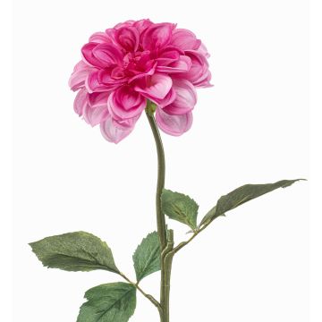 Decorative dahlia TOWMER, Eco Collection, fuchsia, 22"/55cm Decorative dahlia TOWMER, Eco Collection, fuchsia, 22"/55cm