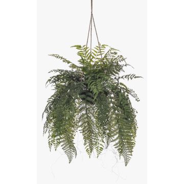 Artificial sword fern (maidenhair fern) MAXROL, root ball, roots, hanging, green, 33"/85cm Artificial sword fern (maidenhair fern) MAXROL, root ball, roots, hanging, green, 33"/85cm