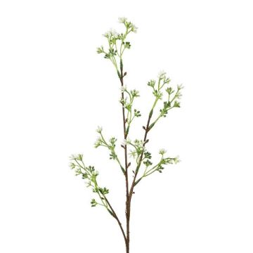 Artificial gypsophila branch BRISLO, white, 26"/65cm