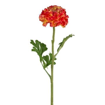 Decorative flower Ranunculus GRINTEL, orange, 18"/45cm Decorative flower Ranunculus GRINTEL, orange, 18"/45cm