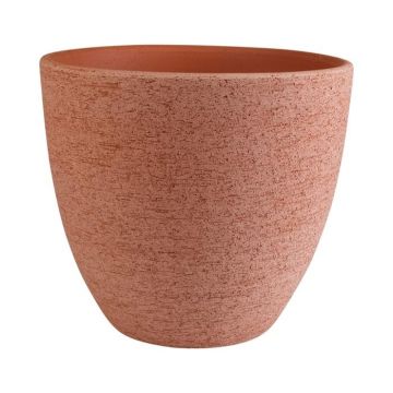 Terracotta plant pot SLEVIN, 8.3"/21 cm, Ø 9"/23,5 cm