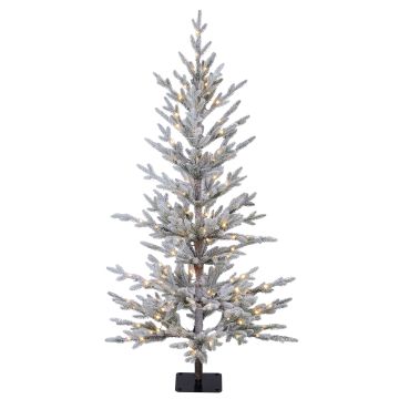 Artificial Christmas tree LILLESAND SPEED DELUXE, snow-effect, LEDs, 120cm, Ø60cm Artificial Christmas tree LILLESAND SPEED DELUXE, snow-effect, LEDs, 120cm, Ø60cm