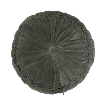 Round seat cushion BELLONA, grass green, 4"x16"/10x40cm