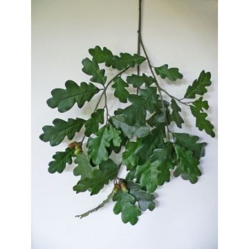 Artificial oak branch RICHARD with acorns, flame-retardant, 65cm Artificial oak branch RICHARD with acorns, flame-retardant, 65cm