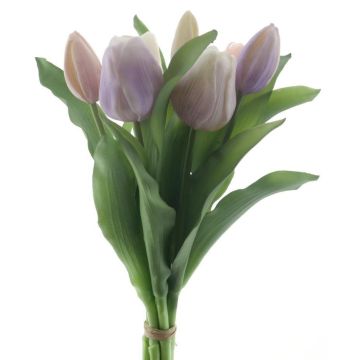 False tulip bouquet LONA, purple-lilac-cream, 12"/30cm, Ø8"/20cm False tulip bouquet LONA, purple-lilac-cream, 12"/30cm, Ø8"/20cm