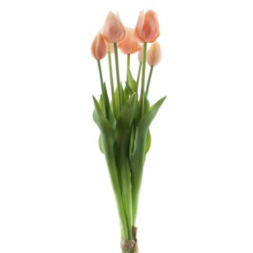 False tulip bouquet LONA, peach-orange, 18"/45cm, Ø8"/20cm False tulip bouquet LONA, peach-orange, 18"/45cm, Ø8"/20cm