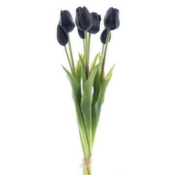 False tulip bouquet LONA, black, 18"/45cm, Ø8"/20cm False tulip bouquet LONA, black, 18"/45cm, Ø8"/20cm