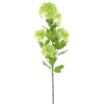 Artificial branch Viburnum THENOS, light green, 3ft/90cm
