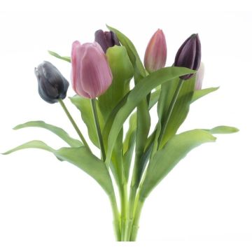 False tulip bouquet LONA, mauve-violet, 12"/30cm, Ø8"/20cm False tulip bouquet LONA, mauve-violet, 12"/30cm, Ø8"/20cm