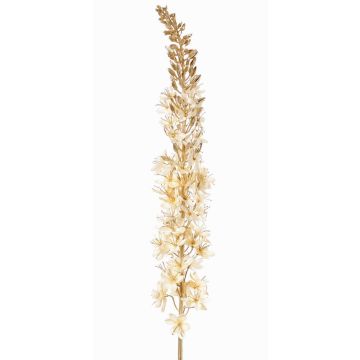 Velvety steppe candle UCHANA, cream-gold, 4ft/110cm, Ø2.8"/7cm Velvety steppe candle UCHANA, cream-gold, 4ft/110cm, Ø2.8"/7cm
