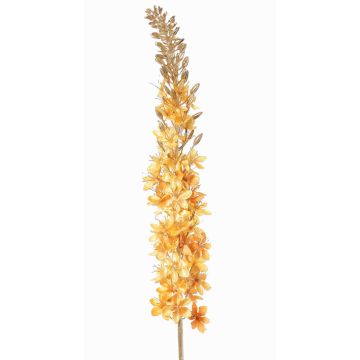 Velvety UCHANA steppe candle, yellow-gold, 4ft/110cm, Ø2.8"/7cm Velvety UCHANA steppe candle, yellow-gold, 4ft/110cm, Ø2.8"/7cm