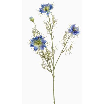 Artificial black cumin branch JENNIE, blue, 70cm Artificial black cumin branch JENNIE, blue, 70cm