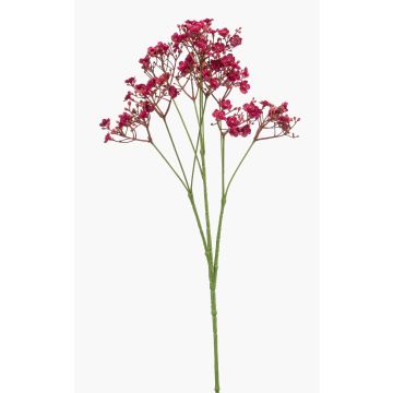 Artificial gypsophila LITAGO, hot pink, 70cm, Ø1.5cm