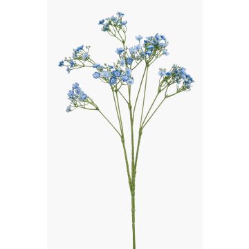 Artificial gypsophila LITAGO, blue, 70cm, Ø1.5cm